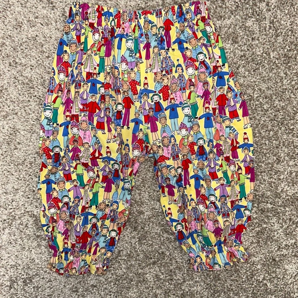Vintage Chicken Noodle Baby/Toddler Girls Outfit Size 18M Top Bloomers USA Made